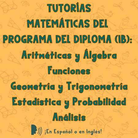 MATEMÁTICAS DEL PROGRAMA DEL DIPLOMA (IB) 