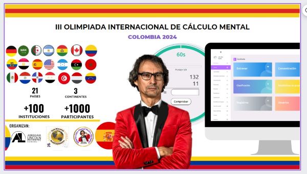 CELEBRACIÓN DE LA EXCELENCIA EN LA III OLIMPIADA INTERNACIONAL DE CÁLCULO MENTAL - COLOMBIA 2024